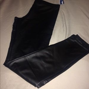 Black eye Candy Pleather Leggings